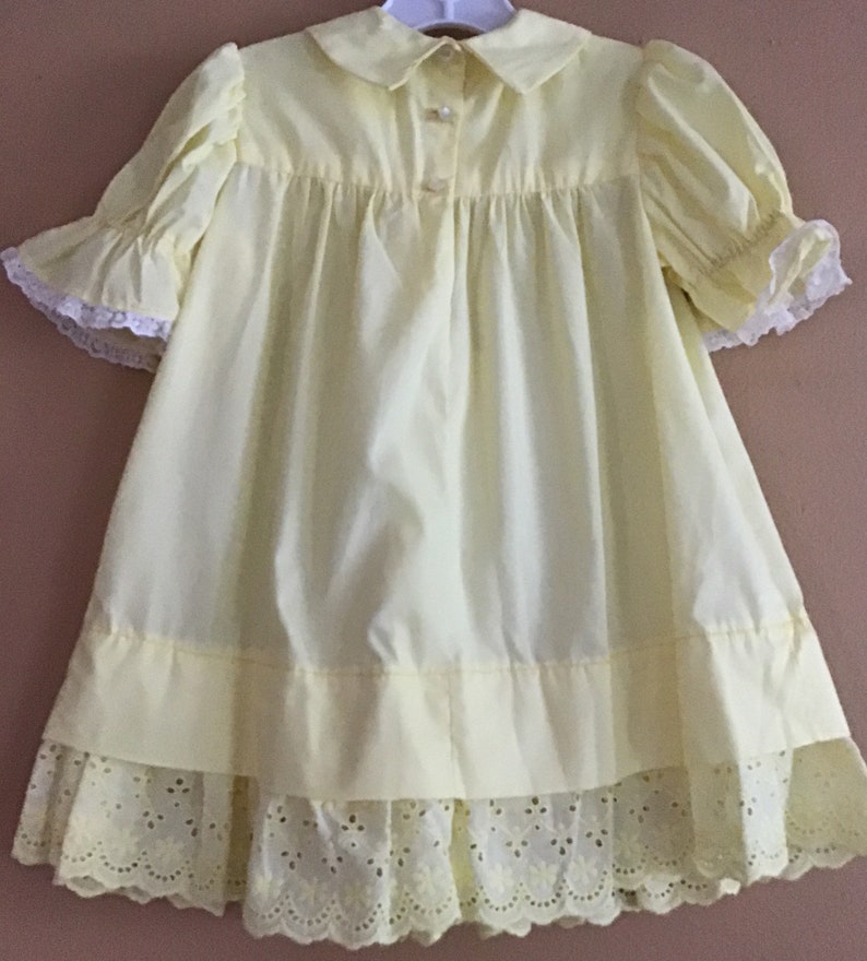 Vintage Handmade Dress,dress,toddler dress,prairie dress,dress,girls dress,handmade dress,cottage core,toddler image 8