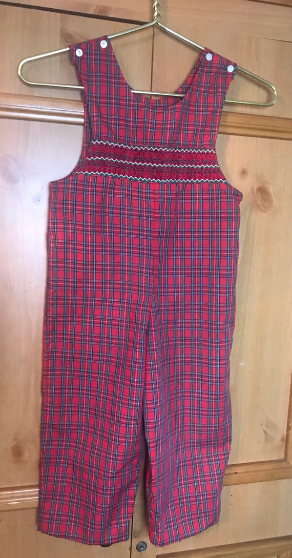 Smocked overalls ,4T overalls ,Overalls