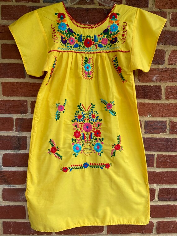 Girls embroidered dress,Mexican dress,girls dress,sum… Gem