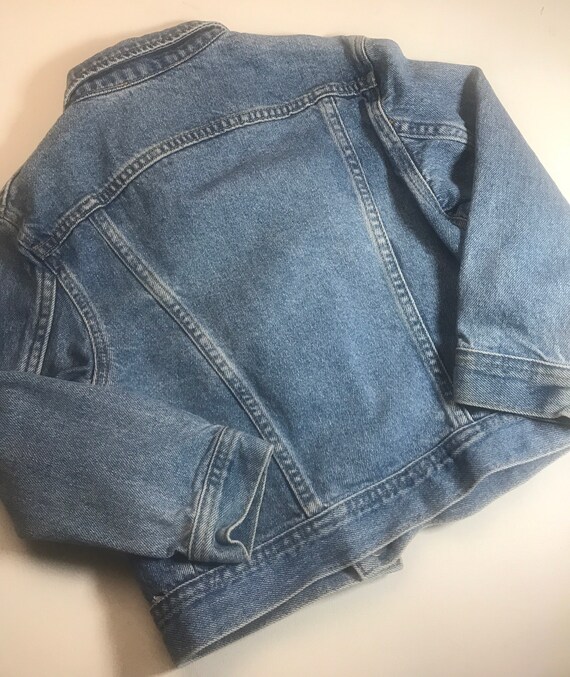Vintage Lee Kids Jean Jacket,made in USA,denim jacket… Gem