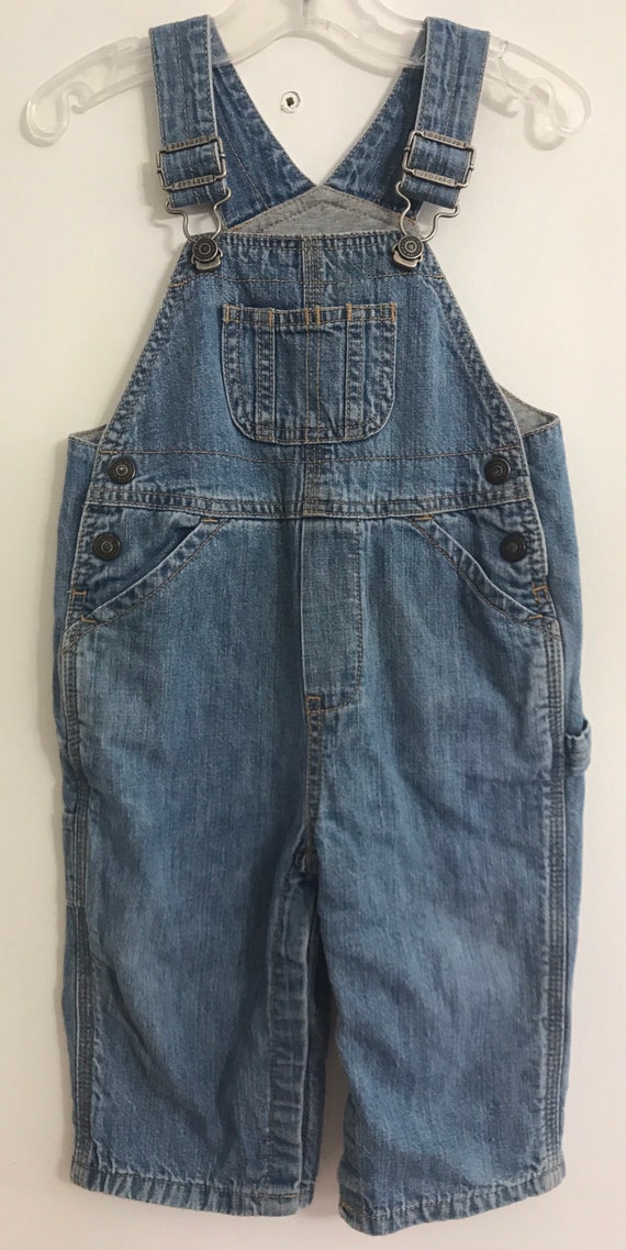 Gap denim overalls,overalls,denim overalls,jean o… - image 1