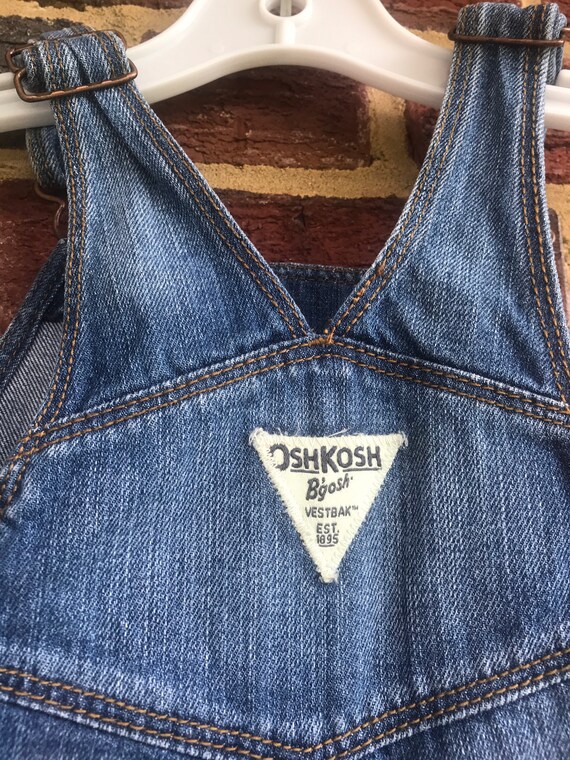 Oshkosh Denim Overalls,denim shortalls,shorts,den… - image 6