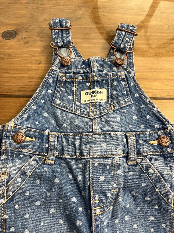 Oshkosh Overalls,infant overalls,denim,Denim over… - image 2