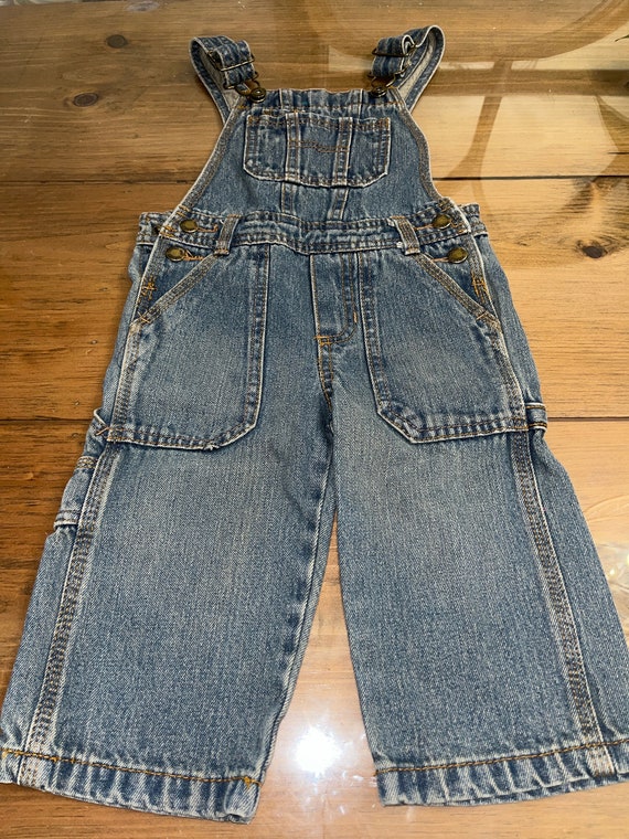 Oshkosh 18 months overalls ,blue jean overalls, De