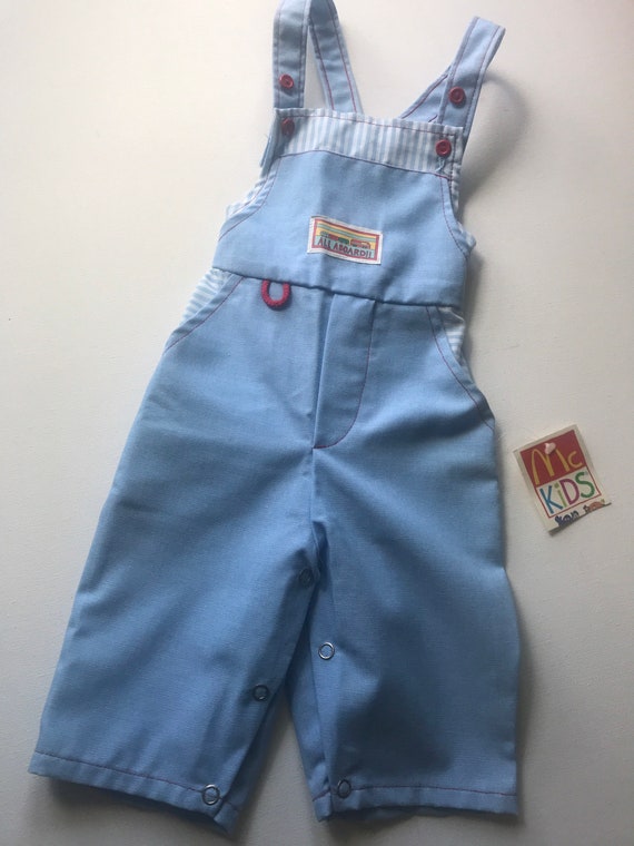 Vintage 80s NEW Sears McKids Overalls,Vintage Sear