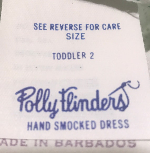 Polly Flinders toddler smocked dress,apron dress,… - image 8