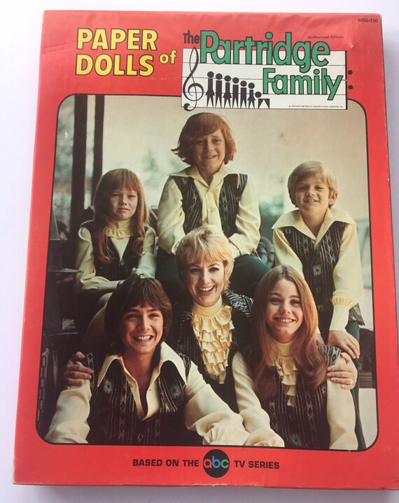 partridge family paper dolls