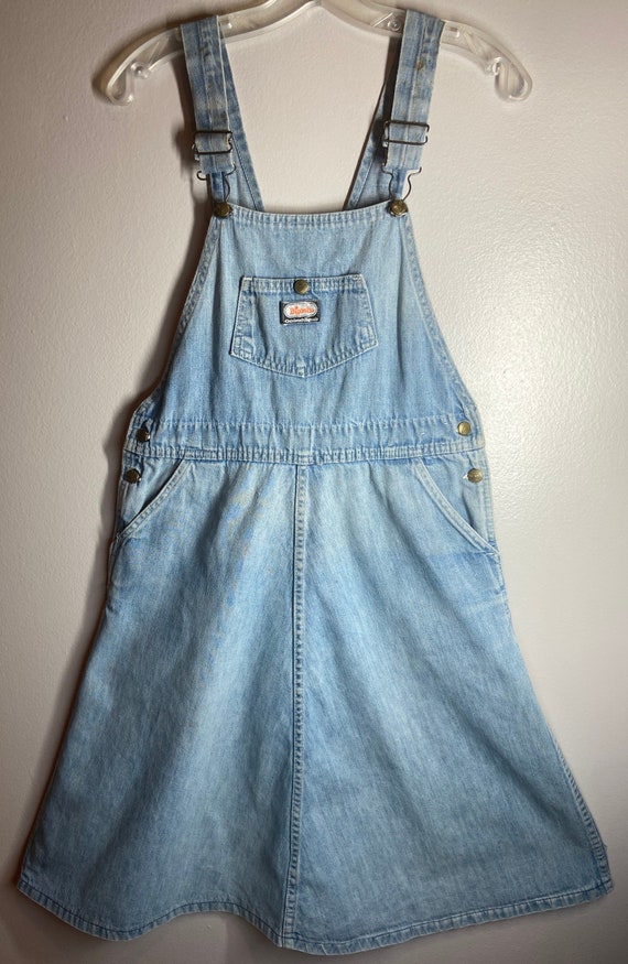 Oshkosh B’Gosh Womans Vintage Denim Jumper Dress,… - image 1