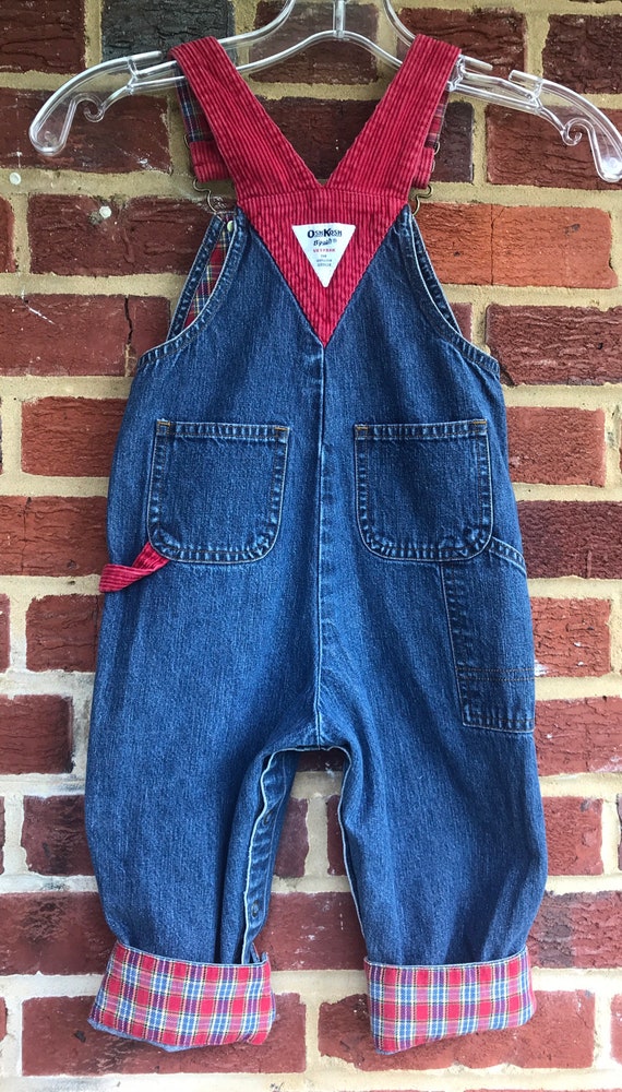 Oshkosh Denim Jean Overalls,Denim Oshkosh,Oshkosh… - image 4