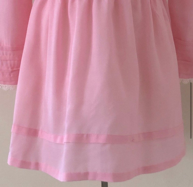 Vintage Handmade Dress and Apron set, apron Dress, dress ensemble, handmade,Handmade Dress, homemade dress, vintage image 10
