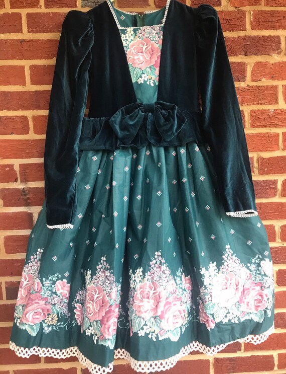 Vintage Daisy Kingdom Victorian Dress,Girls dress,