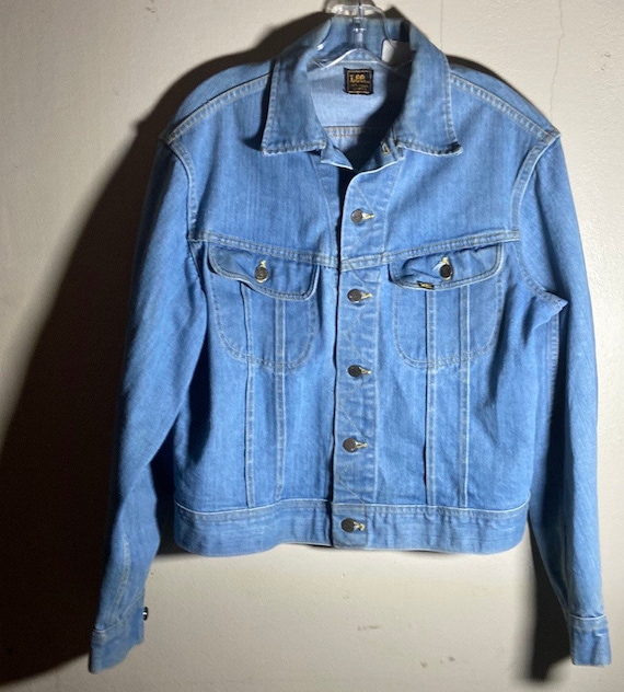 Lee Jean Jacket 70s Vintage PATD-153438 Denim Jacket - Etsy