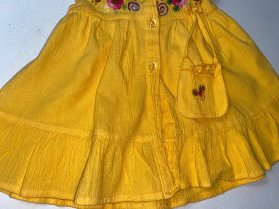 Vintage Embroidered Infant Dress, vintage dress,i… - image 3