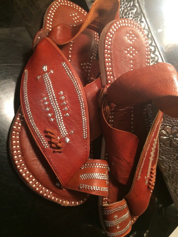 Handmade leather sandals/boho sandals /festival st