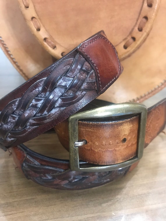 Vintage Leather Belt,vintage,leather, vintage leat