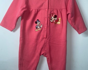 Vintage Disney Romper Disney overalls,overalls,Mickey Mouse,Minnie Mouse,Disney Junior,toddler,toddler ensemble,overalls,Disney,toddler