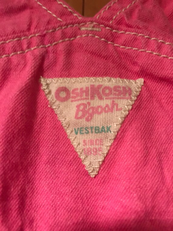 Oshkosh vestbak girls 24 month shortalls - image 4