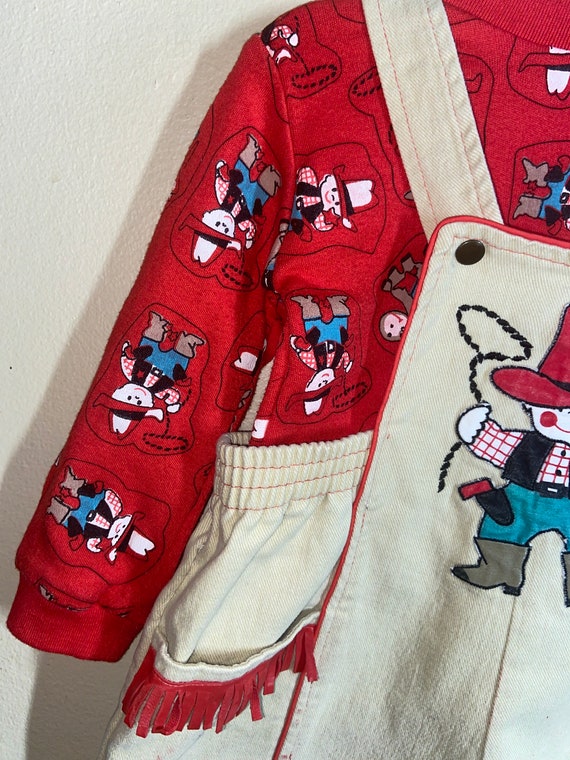Vintage toddler overalls,overall set, toddler ove… - image 3