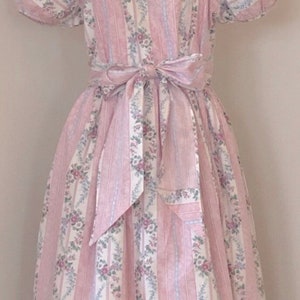 Vintage Girls Dress, vintage, dress, vintage dress,shabby chic,Jessica Ann dress,floral dress,cottage core,prairie dress image 3