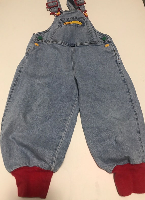 Vintage Denim Jean Toddler Overalls,vintage denim… - image 2