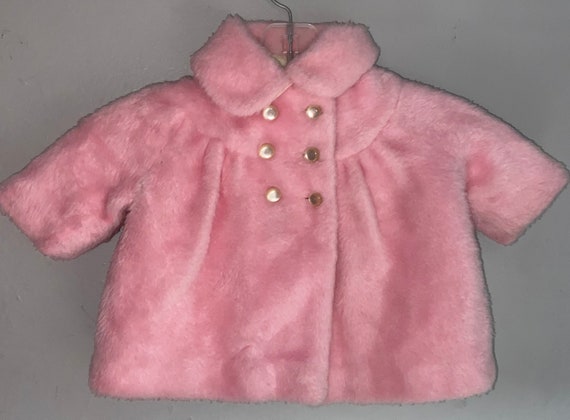 Vintage Baby Coat,60s,sixties,infant girl,infant … - image 1