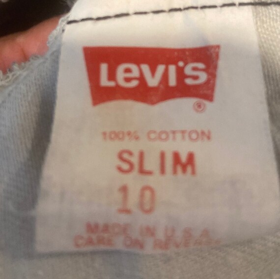 Vintage kids Levis denim,Levi’s denim,made in USA… - image 9