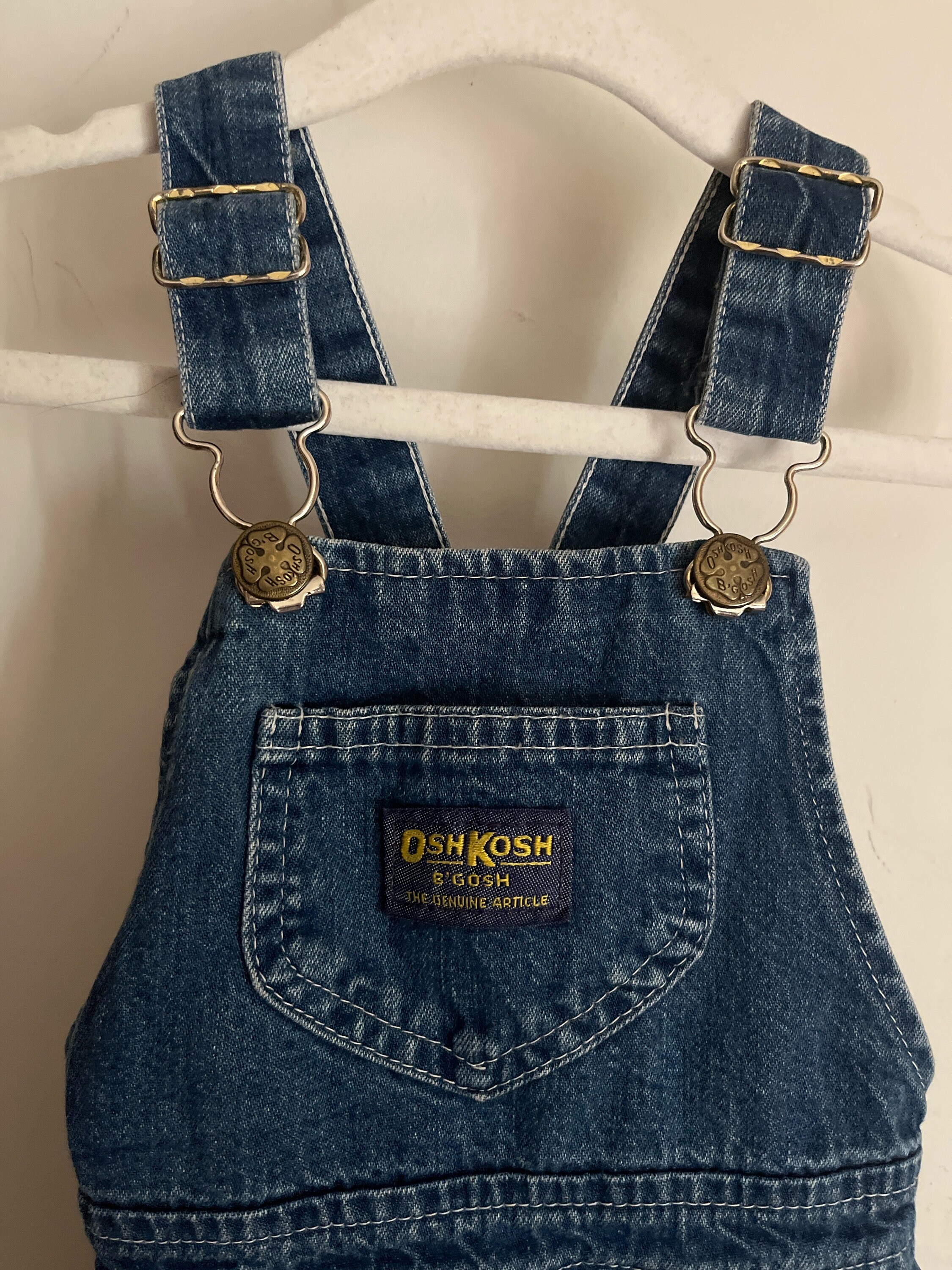 made in USA オシュコシュ　OSHKOSH B'GOSH Vintage Oshkosh B'Gosh Overalls Union Made Sanforized