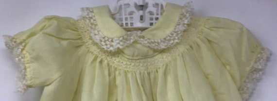 Vintage 60s Infant dress, vintage dress,infant dr… - image 3