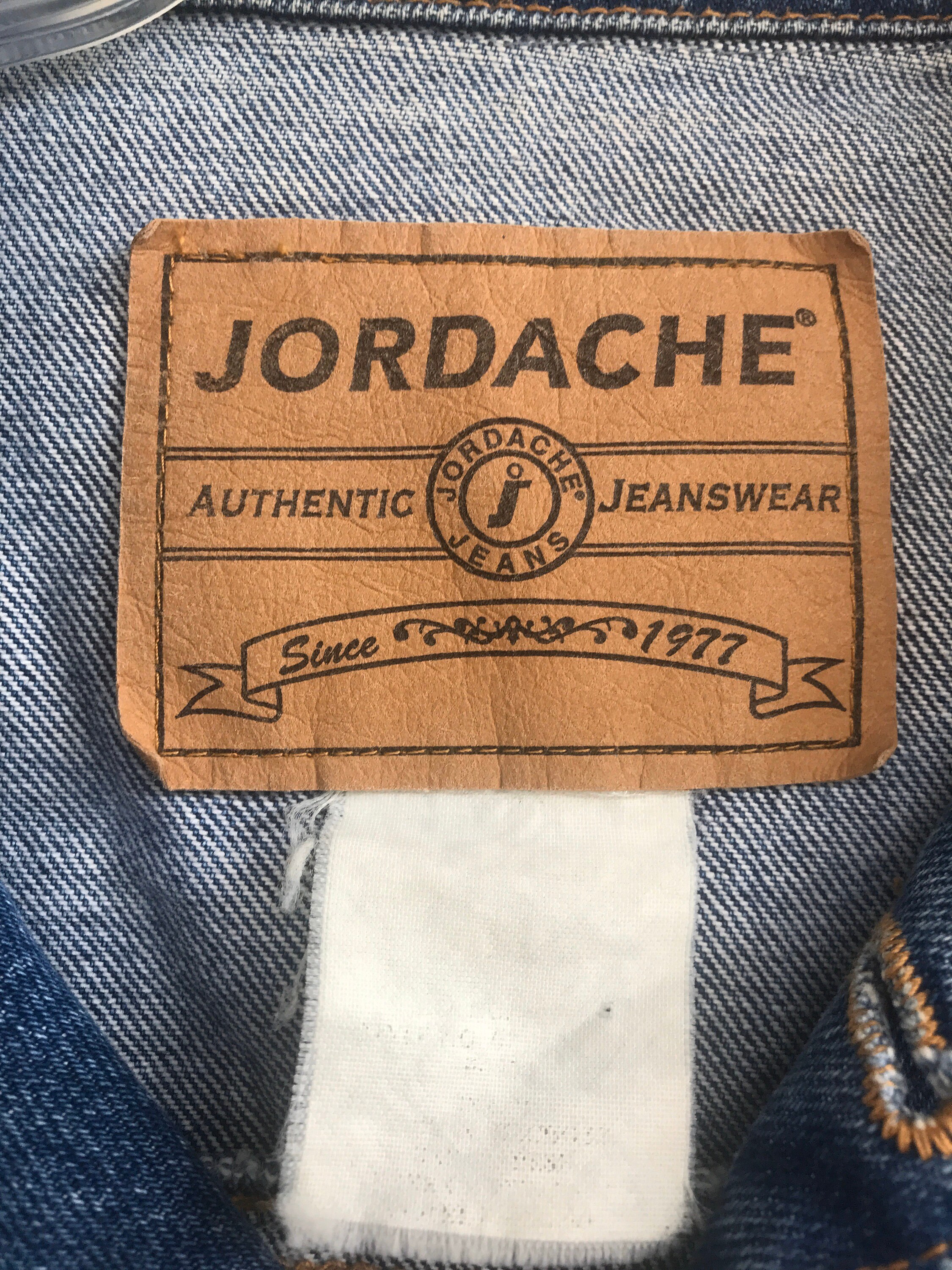 Jordache Jean jacketVintage denim vintage 90s | Etsy
