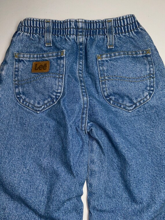 Vintage Lee Jeans,kids denim,blue jeans,vintage k… - image 4