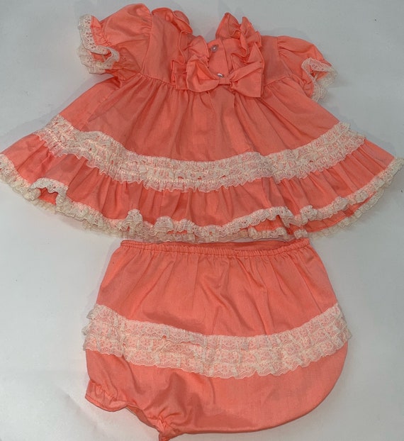 Vintage baby girl, two piece, bloomers,Vintage, 8… - image 5