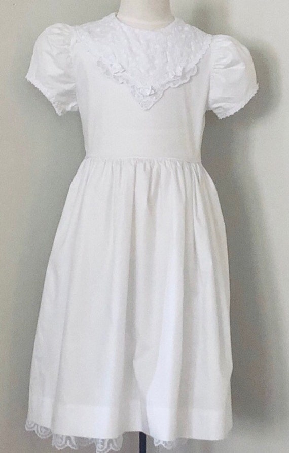 Vintage Girls Dress,80s,90s,Peaches n’ Cream,girls