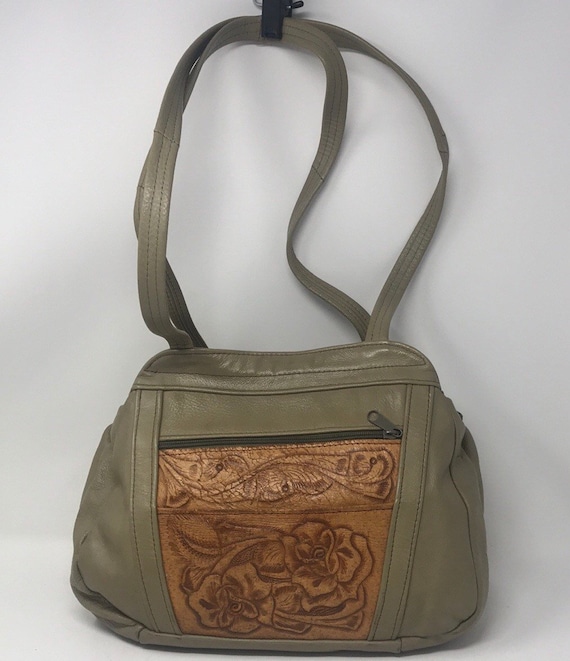 Vintage tooled leather purse,Tooled leather,purse,