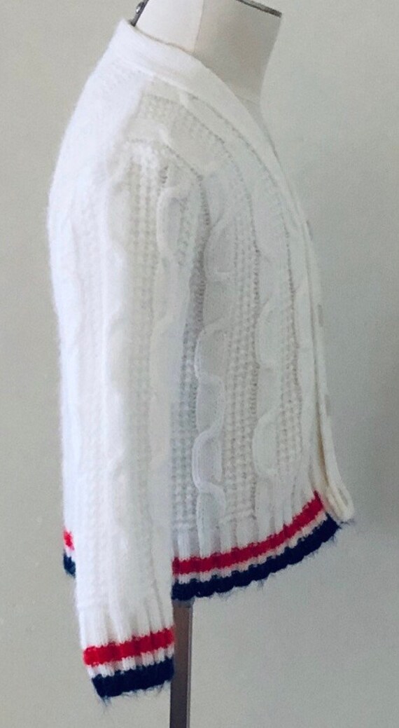 Vintage Acrylic Cardigan Toddler Sweater,Sweater,… - image 3