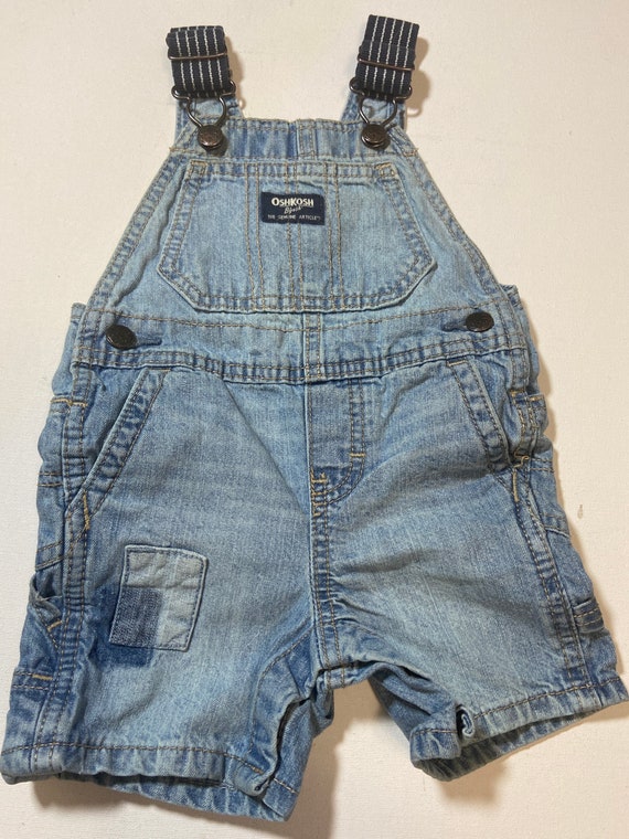 Oshkosh denim shortalls, Oshkosh, denim shortalls… - image 1