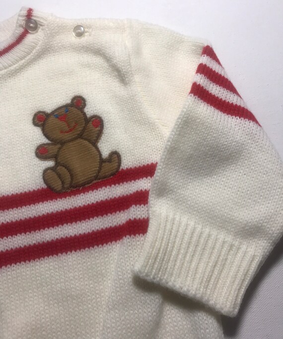 Vintage Toddler Sweater,Acrylic sweater,union mad… - image 4