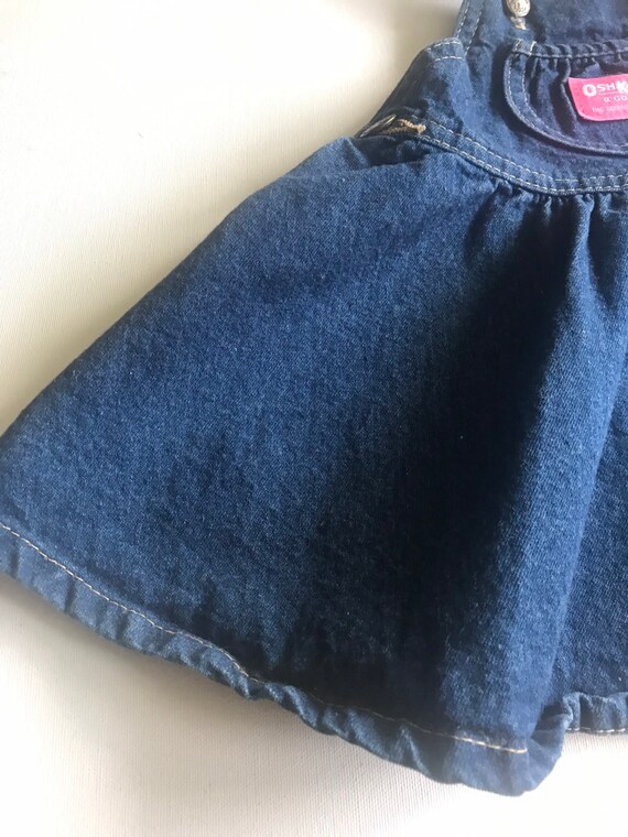 Vintage Oshkosh vestbak 24 month made in USA jean… - image 3