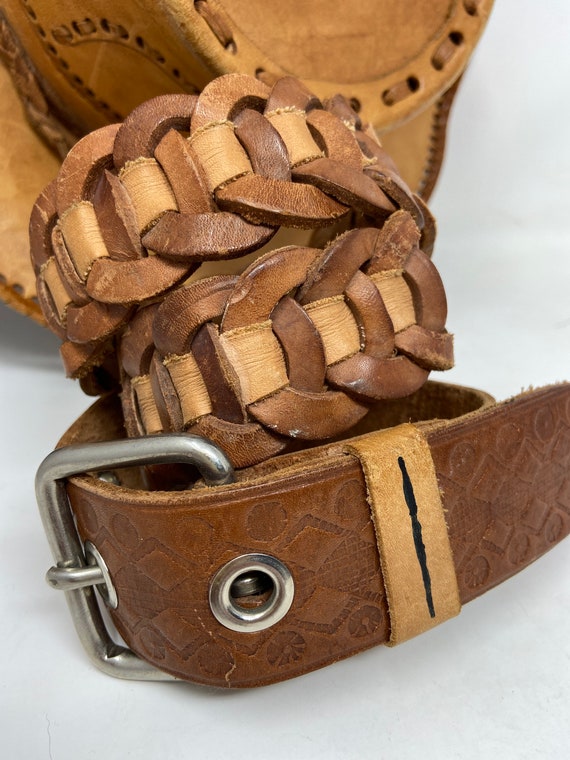 Vintage leather belt,leather belt,vintage,vintage 