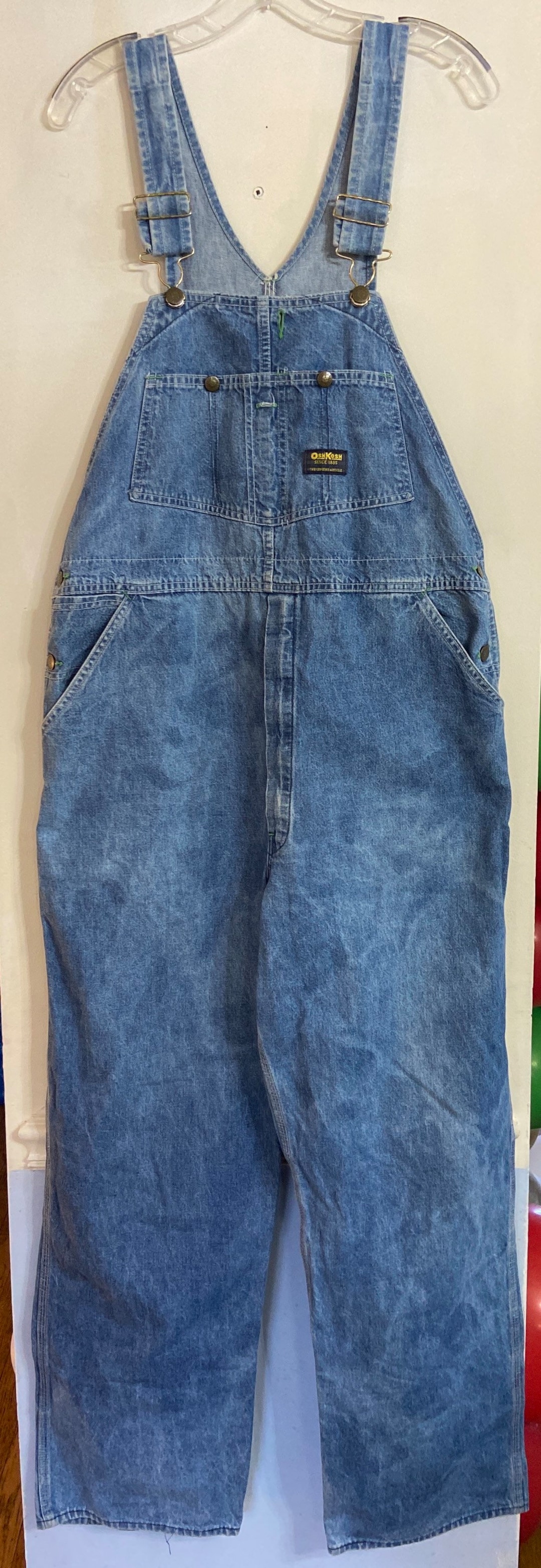 Vintage Adult Oshkosh Overallsadult Overalls overallsdenim Etsy