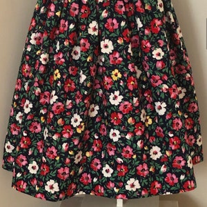 Vintage girls dress,vintage dress,Girls dress,Sylvia Whyte,Neiman Marcus,Vintage,girls floral dress image 7