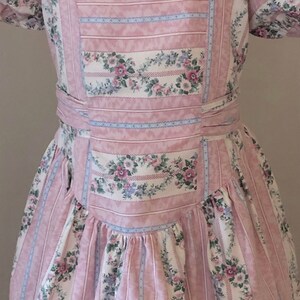 Vintage Girls Dress, vintage, dress, vintage dress,shabby chic,Jessica Ann dress,floral dress,cottage core,prairie dress image 2