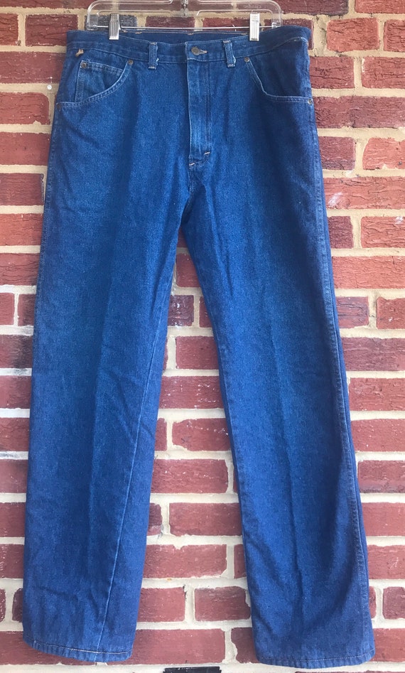 Vintage Wrangler USA,vintage denim,lined jeans, d… - image 5