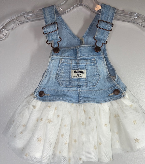 Oshkosh overall cheap tutu dress