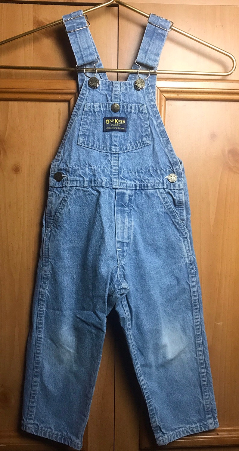 Vintage Oshkosh denim jean overalls vintage jean,vintage overalls Made in USA,vintage denim