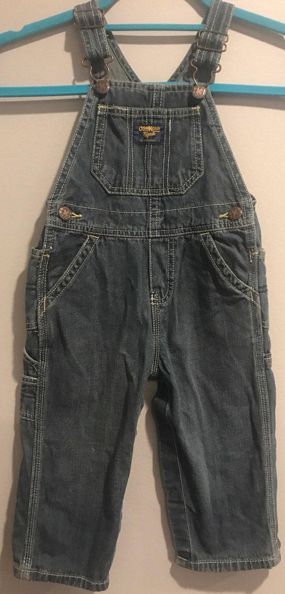 Oshkosh vestbak 24 month jean overalls