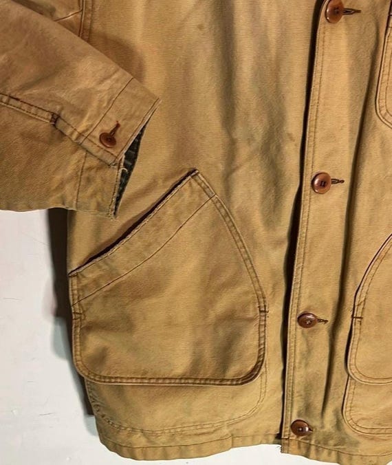 Vintage L.L. Bean Barn Jacket,Ranch hand,lined jacket - Gem