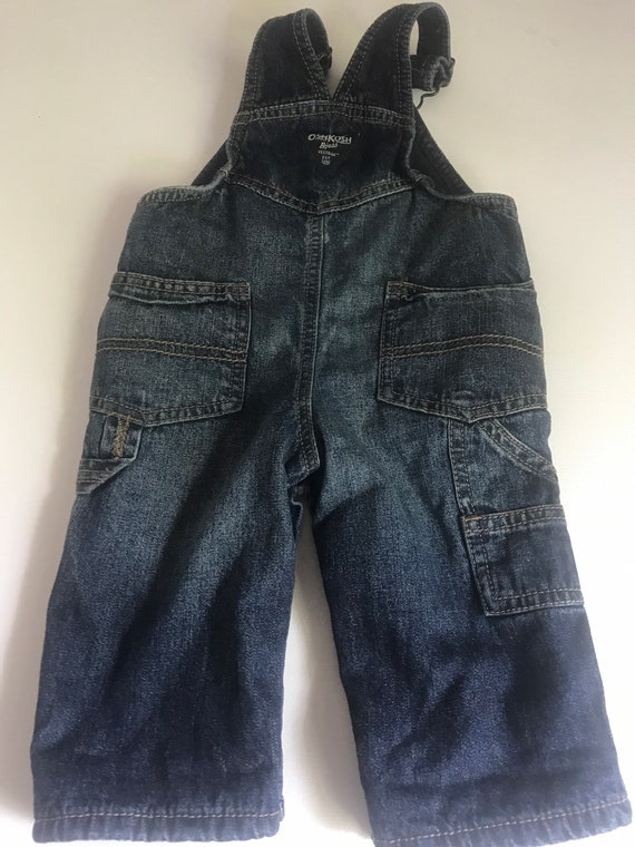 Oshkosh vestbak fully lined jean overalls,Denim o… - image 5