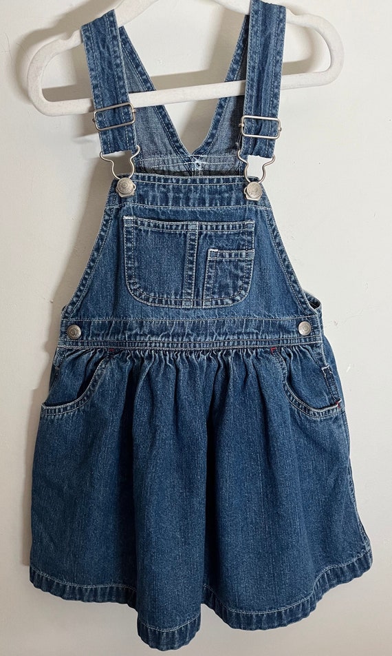 Vintage Gap Jumper,toddler dress,Gap denim,denim j