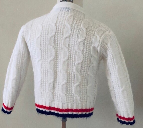 Vintage Acrylic Cardigan Toddler Sweater,Sweater,… - image 2