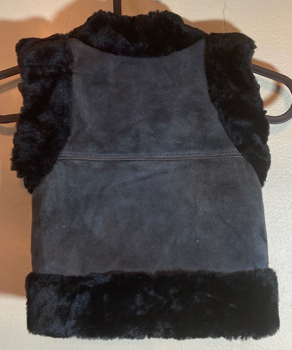 Sheepskin Toddler Vest, Sheepskin, sheepskin vest… - image 2